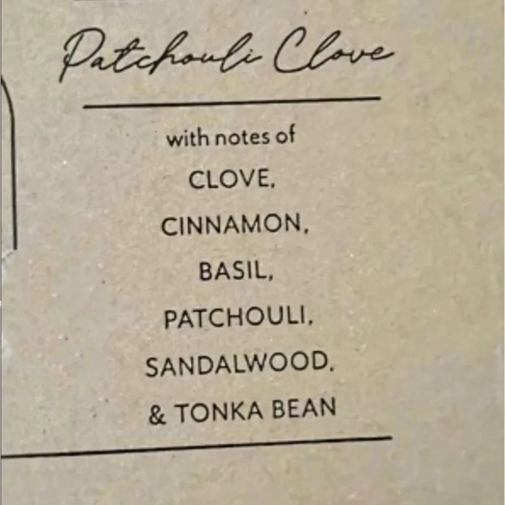 New Anthropologie Holiday Scented Oil Reed Diffuser Patchouli Clove Gift Set